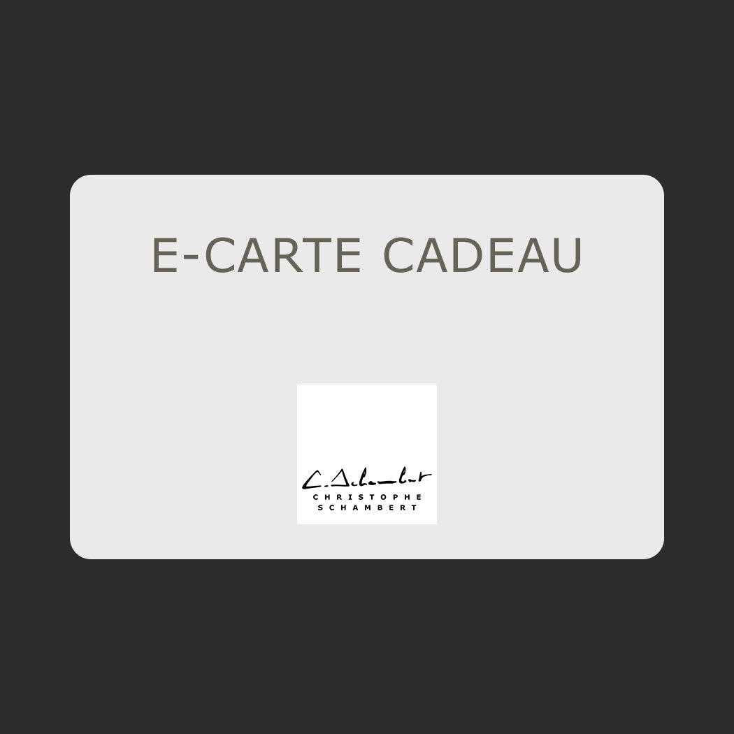 E-Carte Cadeau CHRISTOPHE SCHAMBERT
